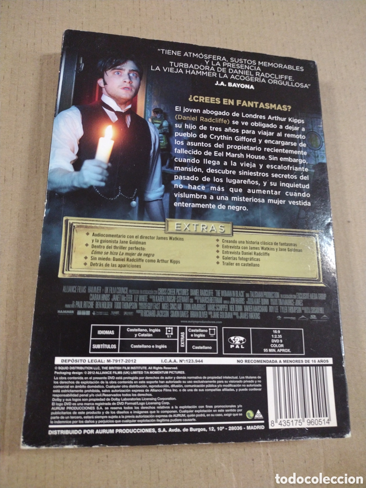Cine: LA MUJER DE NEGRO. DVD - Foto 2