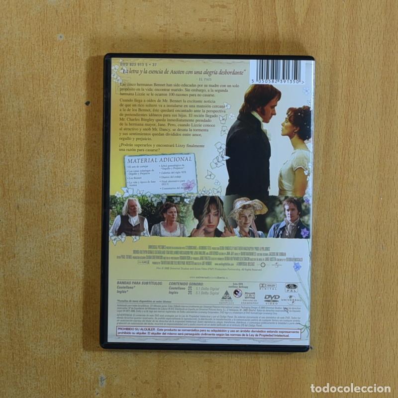 Cine: ORGULLO Y PREJUICIO - DVD - Foto 2