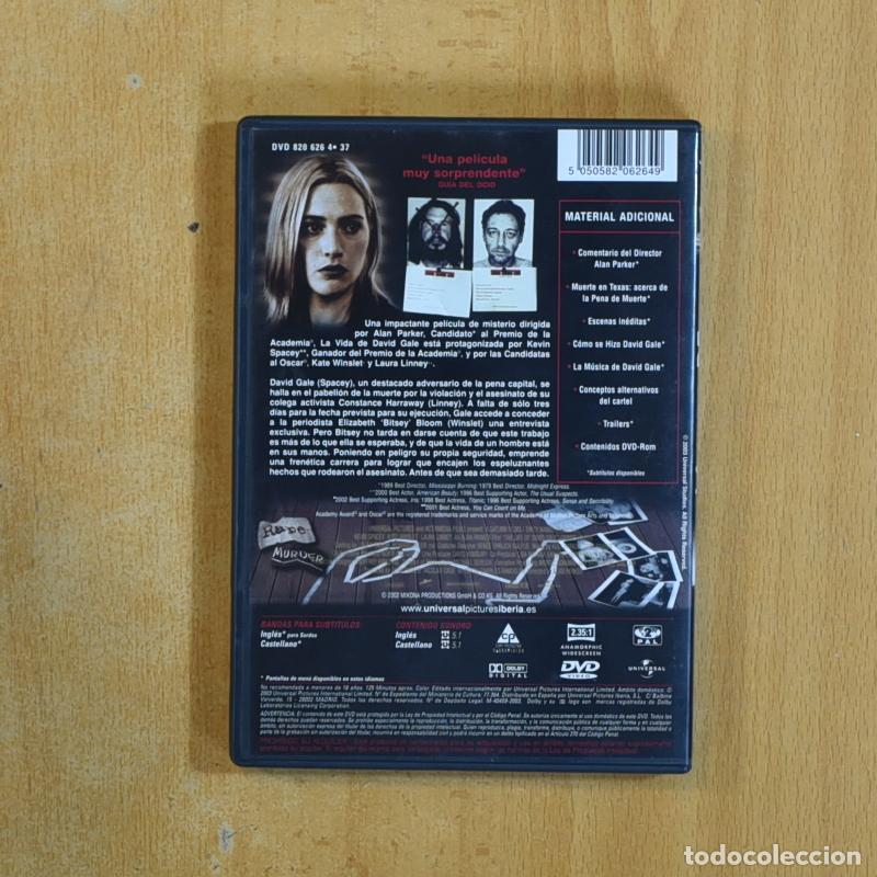Cine: LA VIDA DE DAVID GALE - DVD - Foto 2