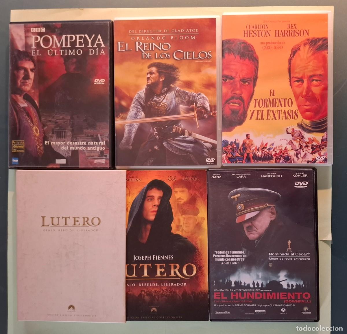 Cinema: DVD. HIST&Oacute;RICOS. CINCO T&Iacute;TULOS.