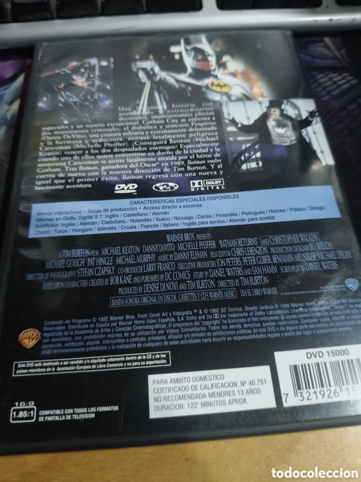 Cine: Batman returns DVD - 120 - Foto 2
