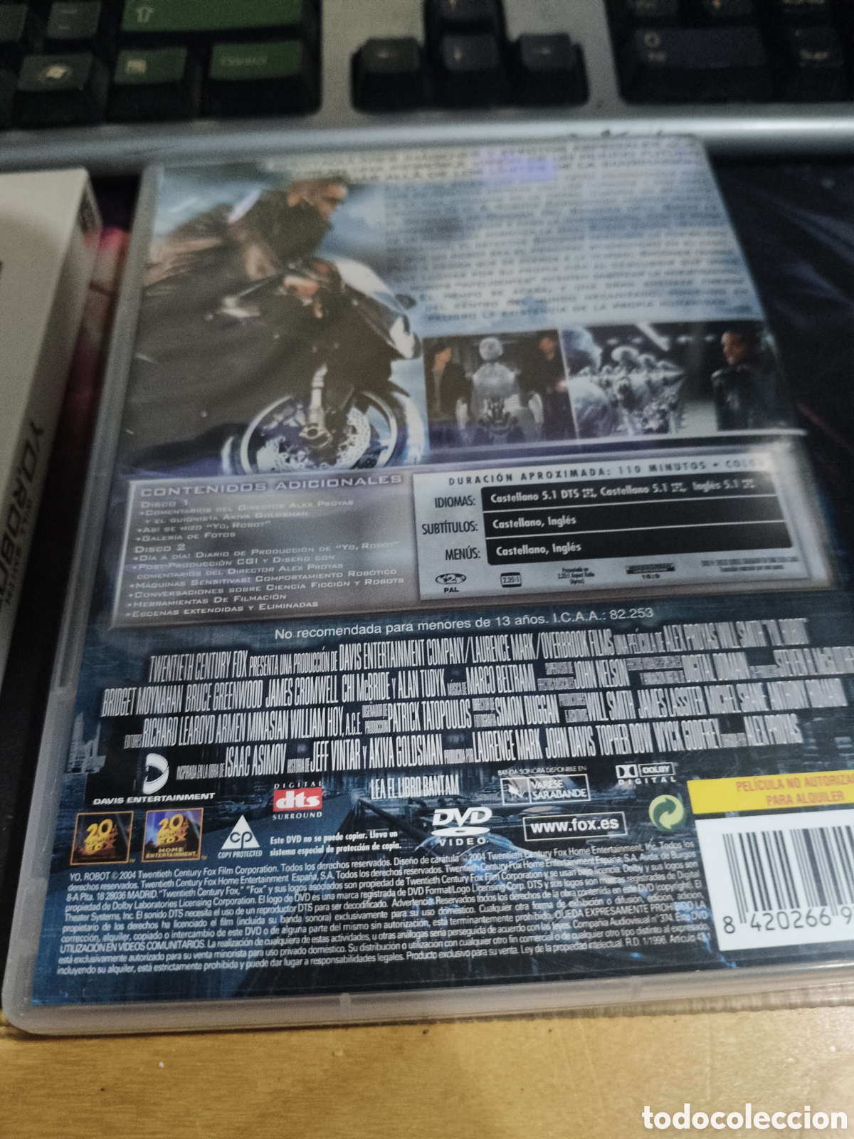 Cine: Yo robot ed 2 DVD - 120 - Foto 2