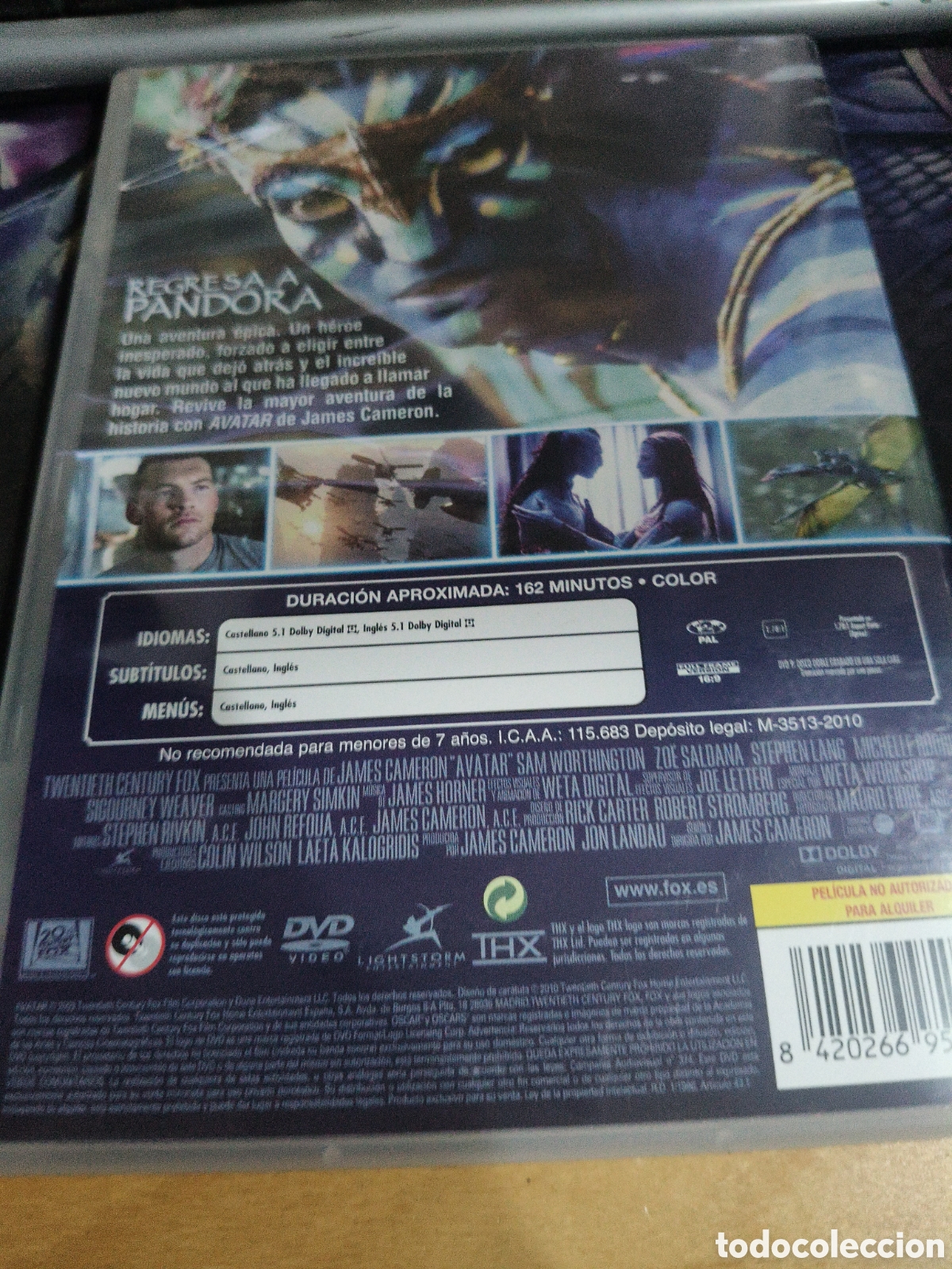 Cine: Avatar DVD ------ 120 - Foto 2