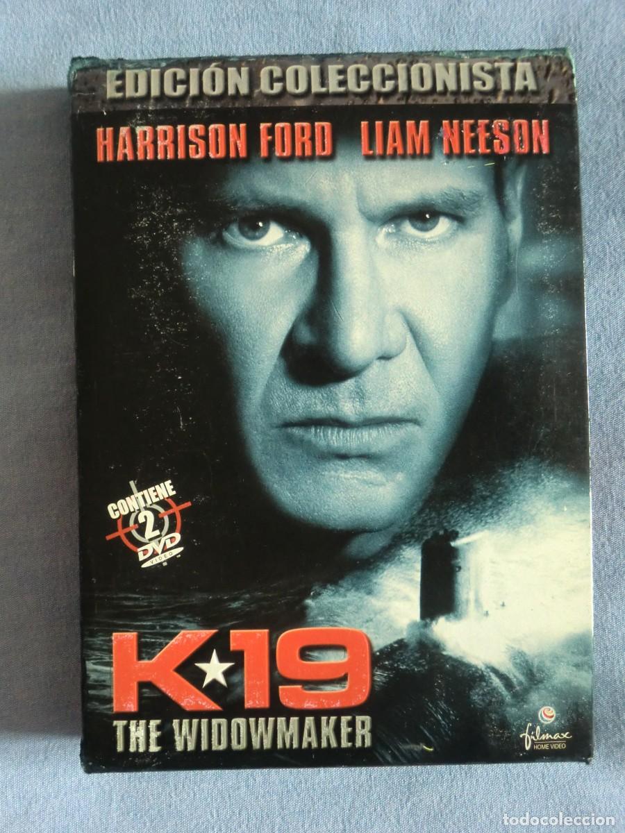 Cine: 2 DVD K-19 THE WIDOWMAKER + 9 postales (2002) de Kathryn Bigelow. Con Harrison Ford. Como nueva
