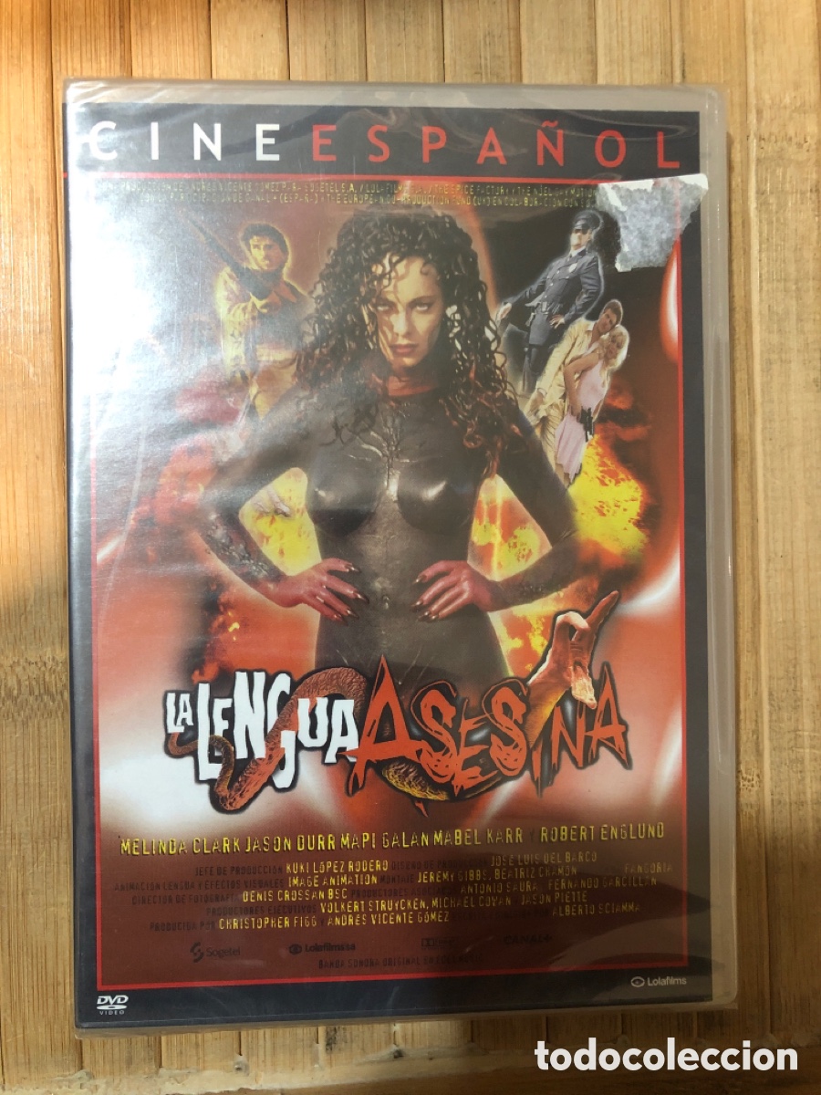 Cine: La Lengua Asesina DVD - Precintado -