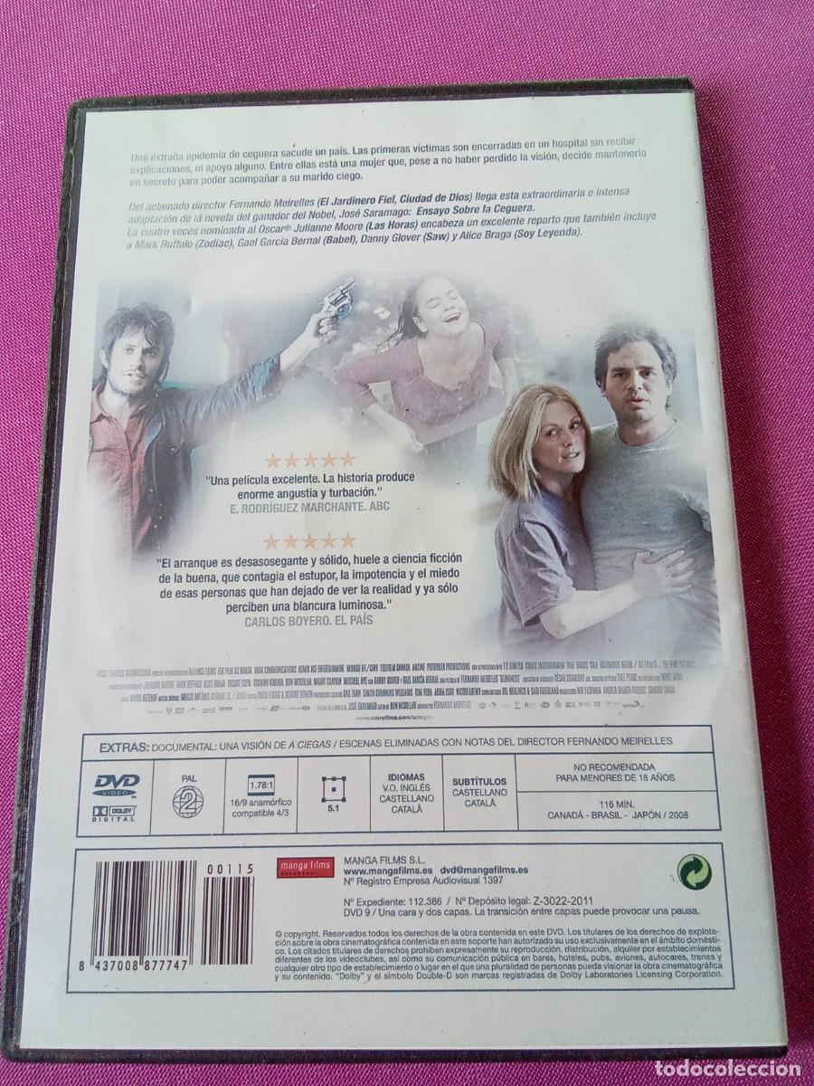 Cine: DVD A CIEGAS . EF 2 - 1 - Foto 2