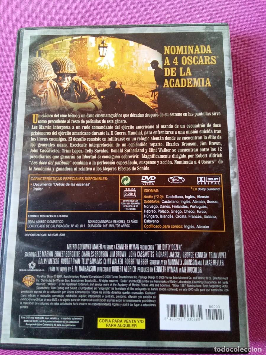 Cine: DVD DOCE DEL PATIBULO . EF 2 - 1 - Foto 2