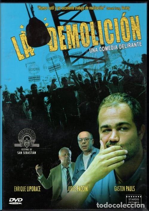 Cinema: LA DEMOLICION DVD - PLANES PARA DEMOLER UNA FABRICA, PERO HAY UN OCUPANTE INESPERADO Y MUY TERCO