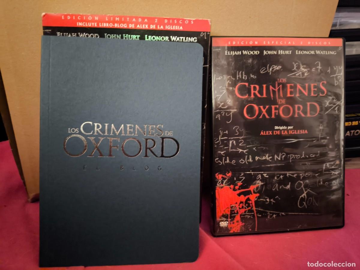 Cinema: DVD LOS CRIMENES DE OXFORD EDICION LIMITADA 2 DVD + LIBRO BLOG