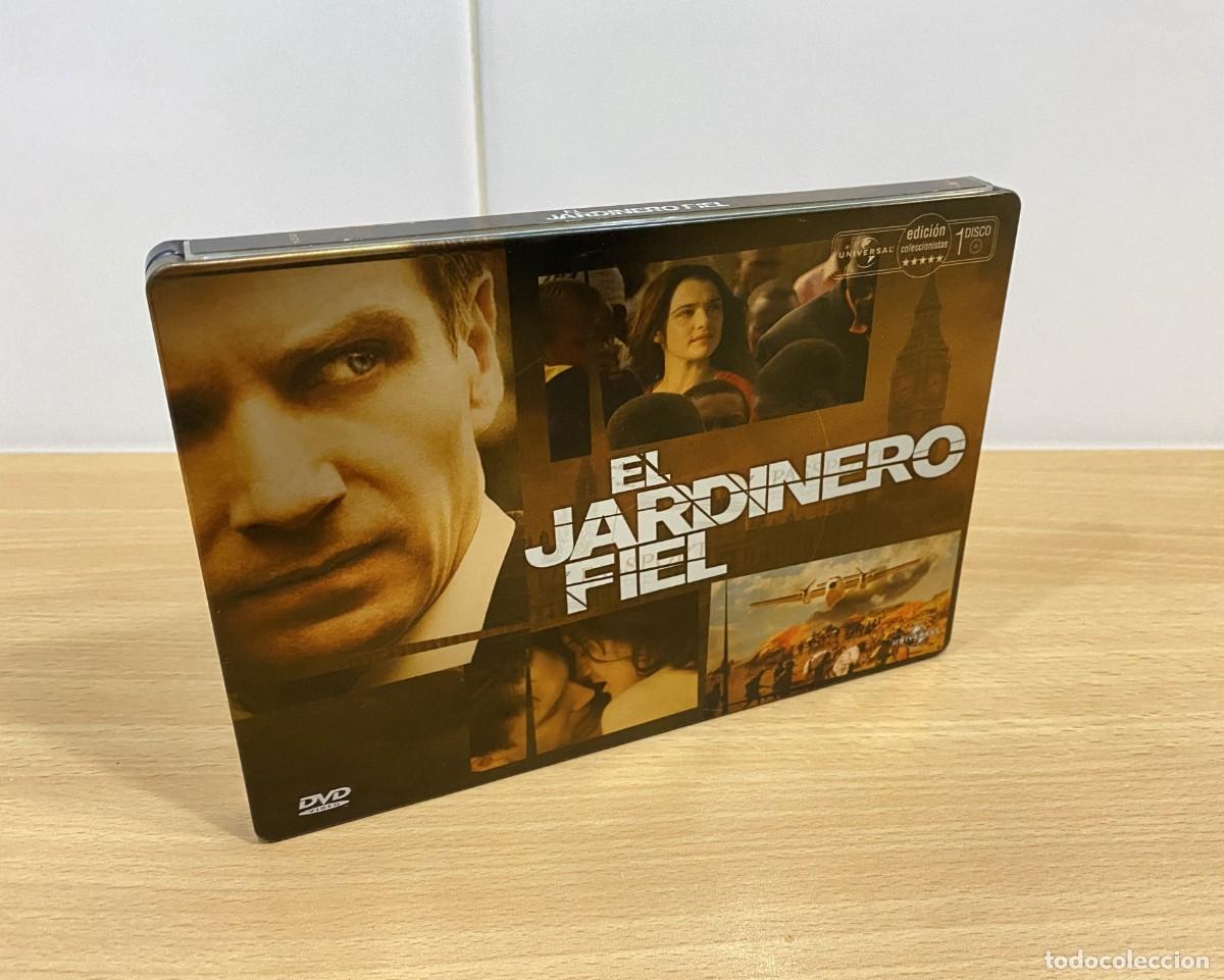 Cine: DVD CAJA MET&Aacute;LICA STEELBOOK CINE BRIT&Aacute;NICO DE INTRIGA EN &Aacute;FRICA - EL JARDINERO FIEL (2005)
