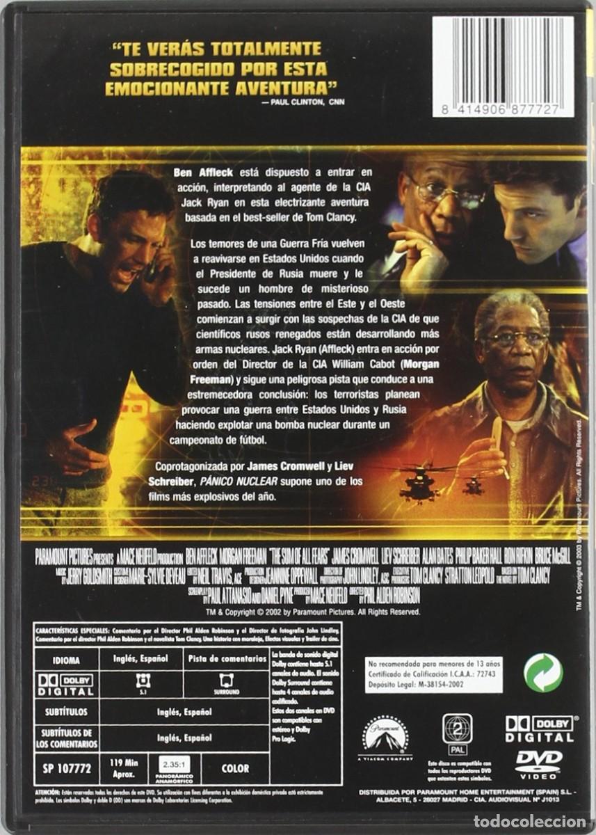 Cine: P&aacute;nico nuclear - DVD - Foto 2