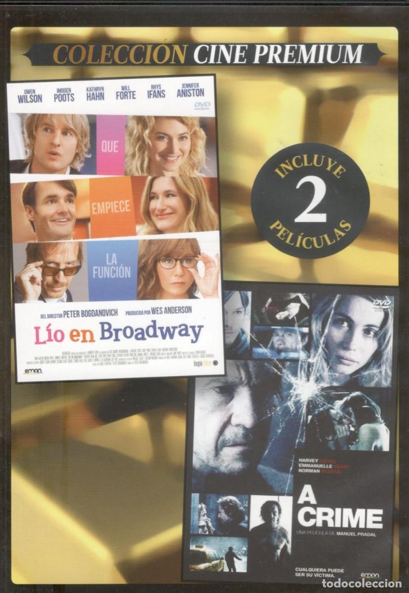 Cinema: PACK CINE PREMIUN - LIO EN BROADWAY + A CRIME - DVD SEMINUEVO