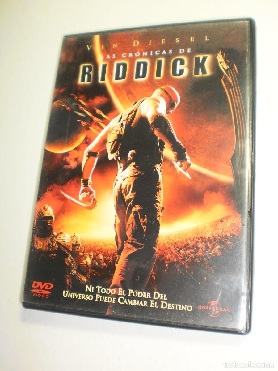 Cin&eacute;ma: dvd las cr&oacute;nicas de riddick. vin diesel. 115 min con inserto desplegable (buen estado)