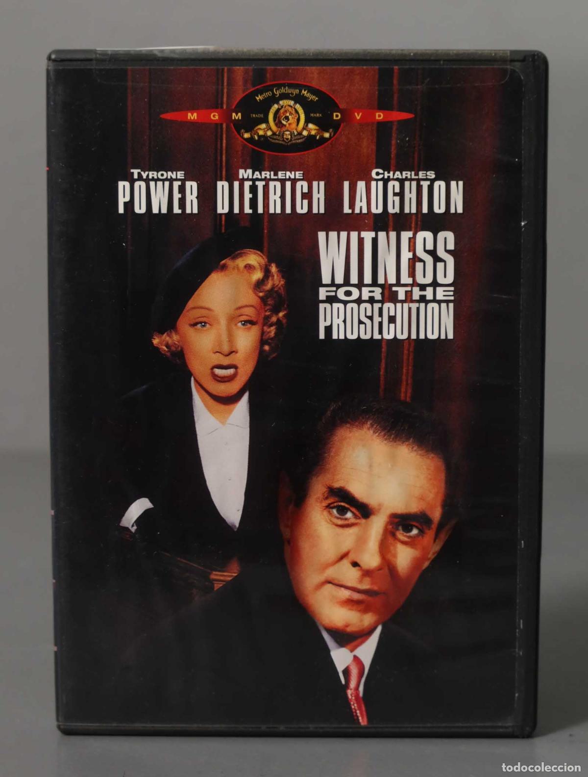 Cine: DVD. Witness for the Prosecution
