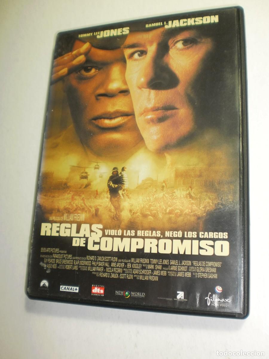 Cinema: dvd reglas de compromiso. tommy lee jones. samuel l jackson. 131 m (buen estado)