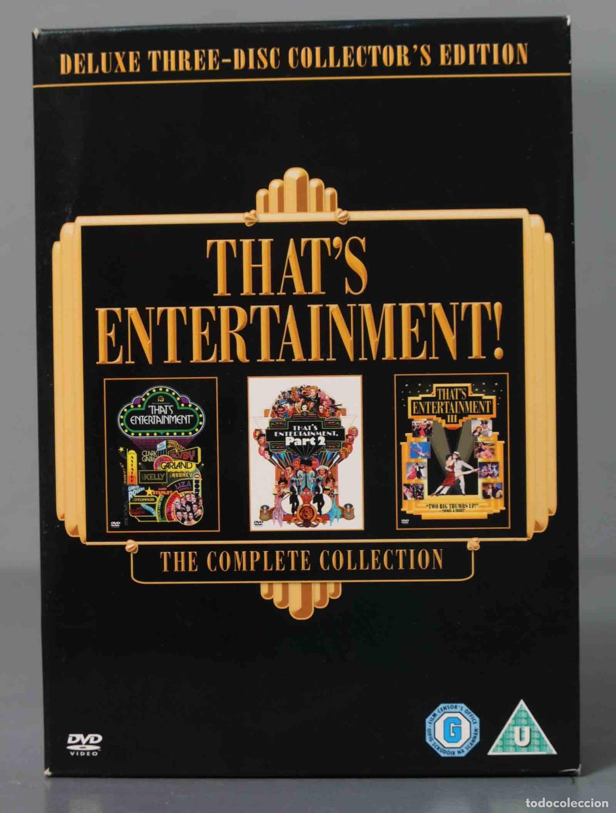 Cin&eacute;ma: 3 DVD. That&acute;s Entertainemnt