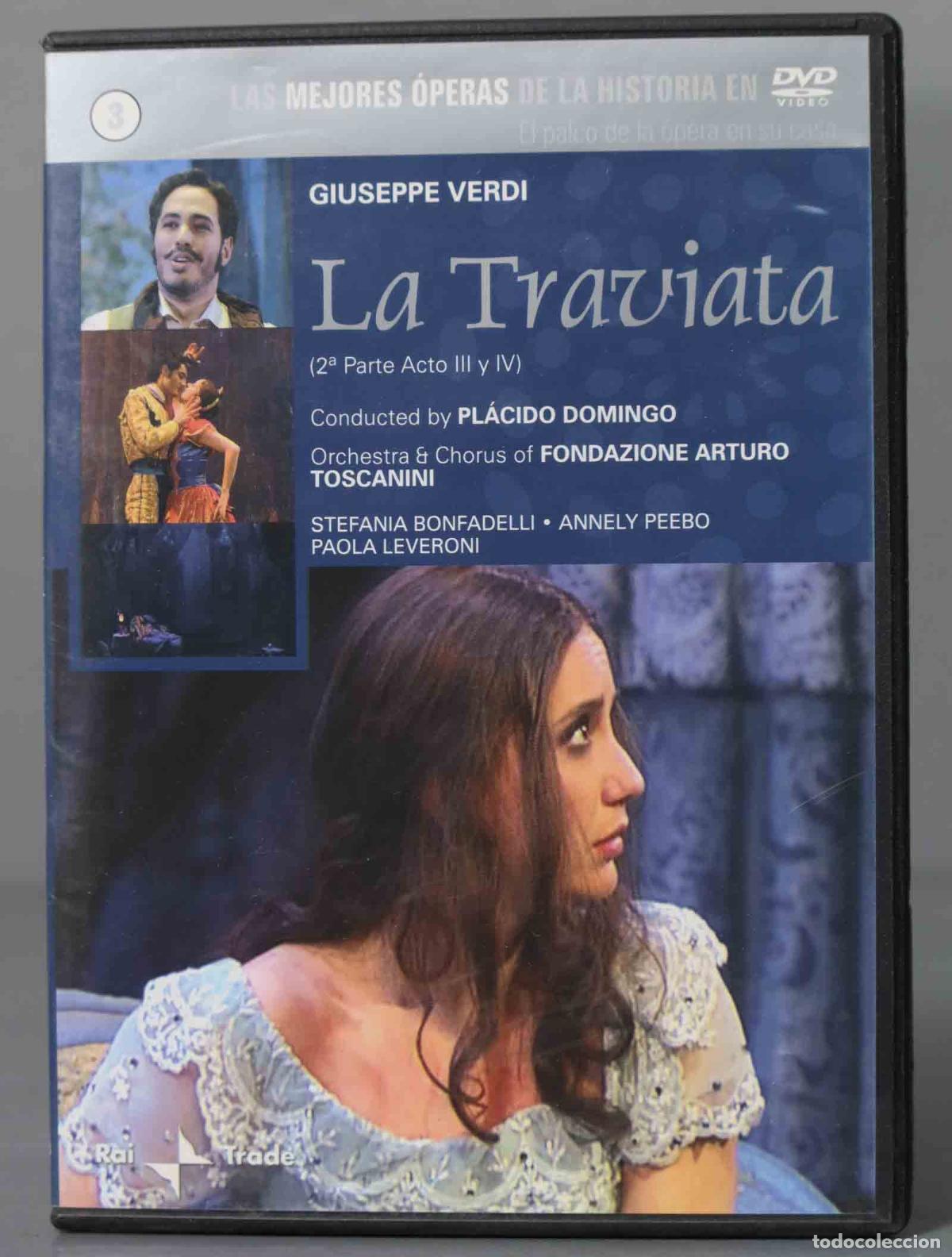 Cine: DVD. Giuseppe Verdi TRAVIATA 2 PARTE ACTO III Y IV