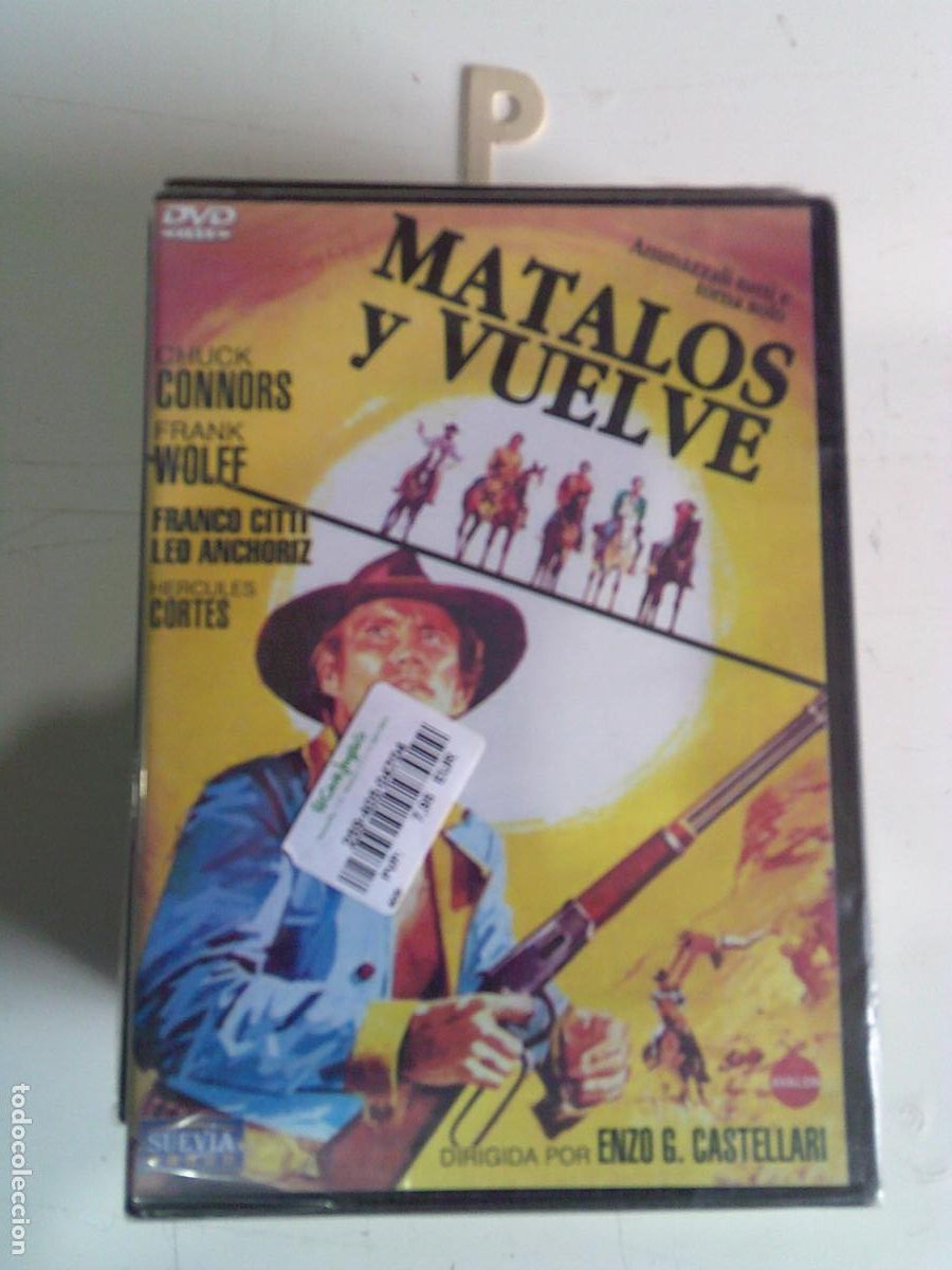Cine: DVD Cine Precintada M&aacute;talos y vuelve