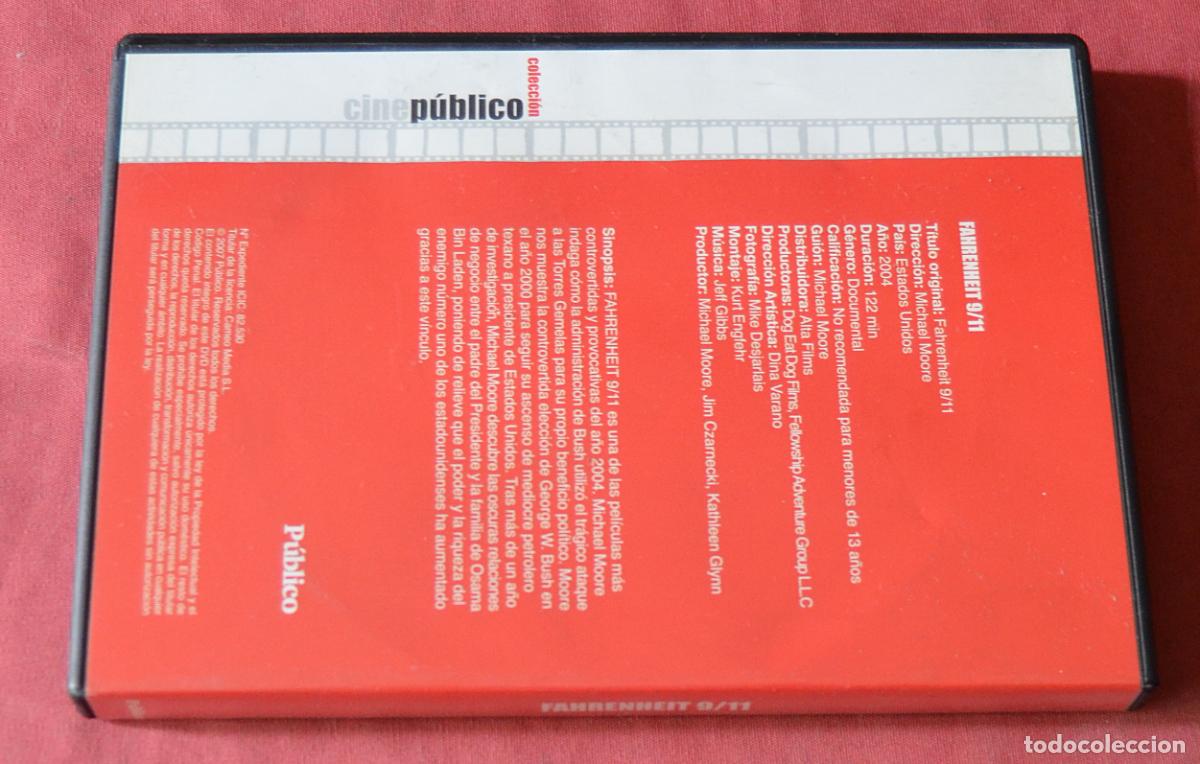 Cine: FAHRENHEIT 9 11 - MICHAEL MOORE - DVD - Foto 2