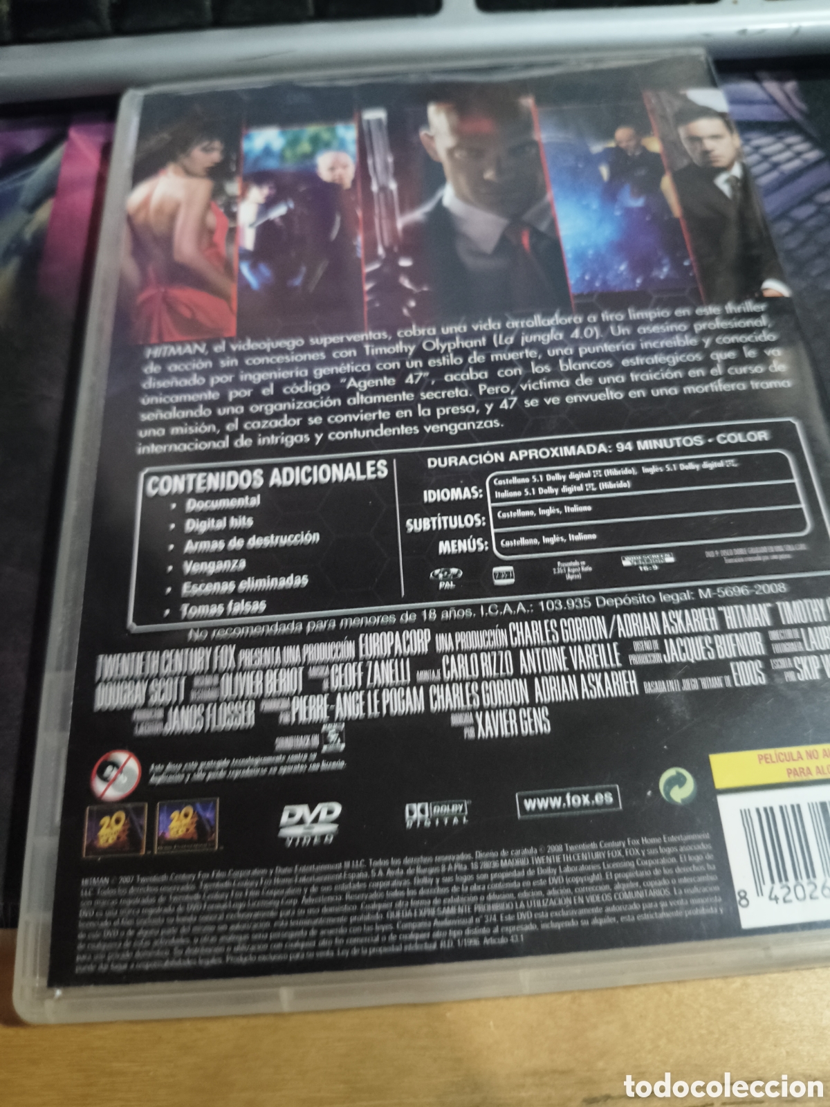 Cine: Hitman versi&oacute;n extendida DVD -221 - Foto 2