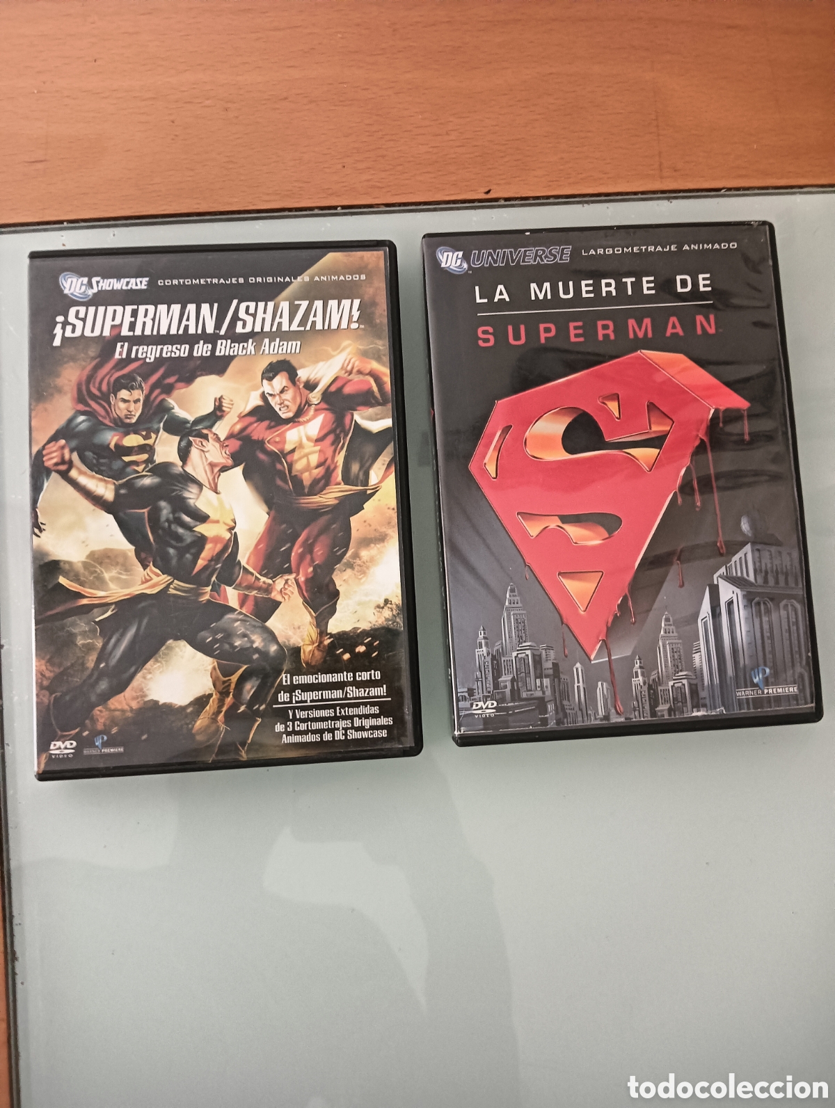 Cine: SUPERMAN SHAZAM LA MUERTE DE SUPERMAN DVD