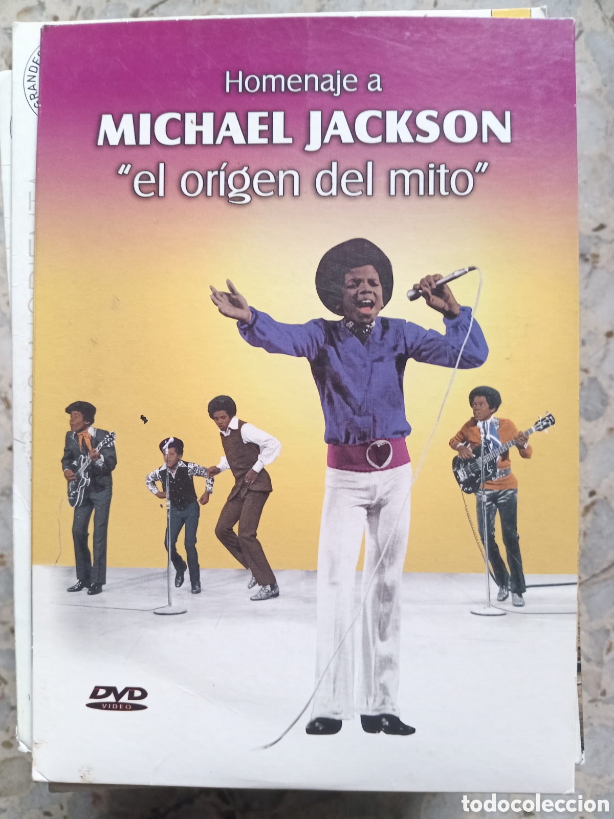 Cine: DVD MICHAEL JACKSON EL ORIGEN DEL MITO - Foto 1