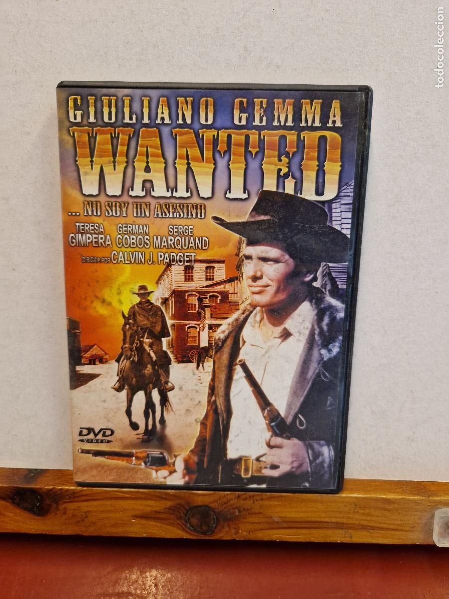 Cine: DVD. GUILIANO CEMMA. WANTED. NO SOY UN ASESIONO. TERESA GERMAN.
