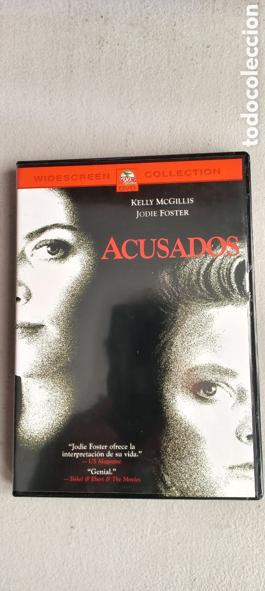 Cinema: Acusados DVD de Jonathan Kaplan Jodie Foster Kelly McGillis