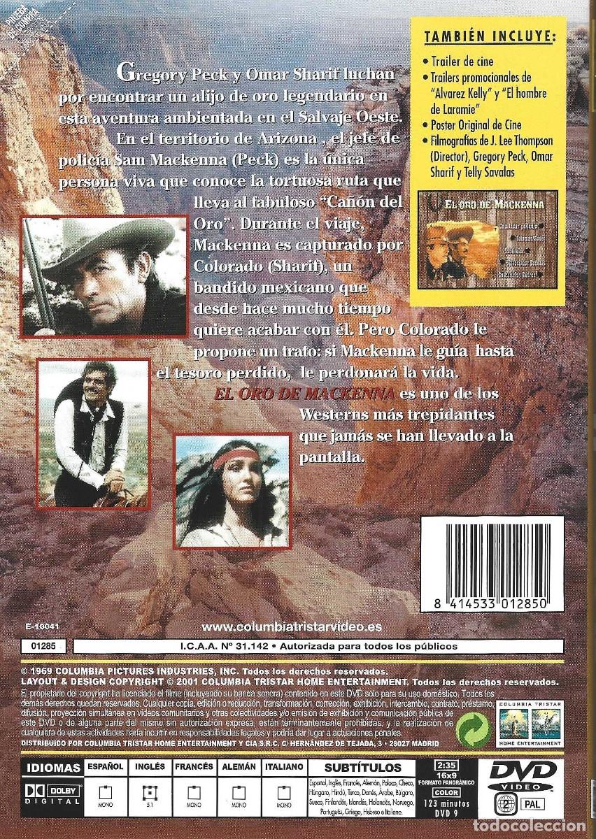 Cine: EL ORO DE MACKENNA GREGORY PECK - Foto 2