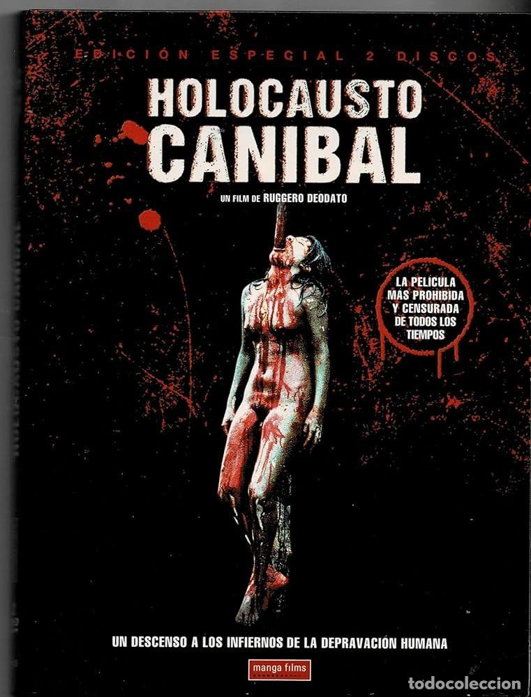 Cine: 2DVD HOLOCAUSTO CAN&Iacute;BAL Gore italiano ORIGINAL PRENSADA MANGA FILMS Digipack
