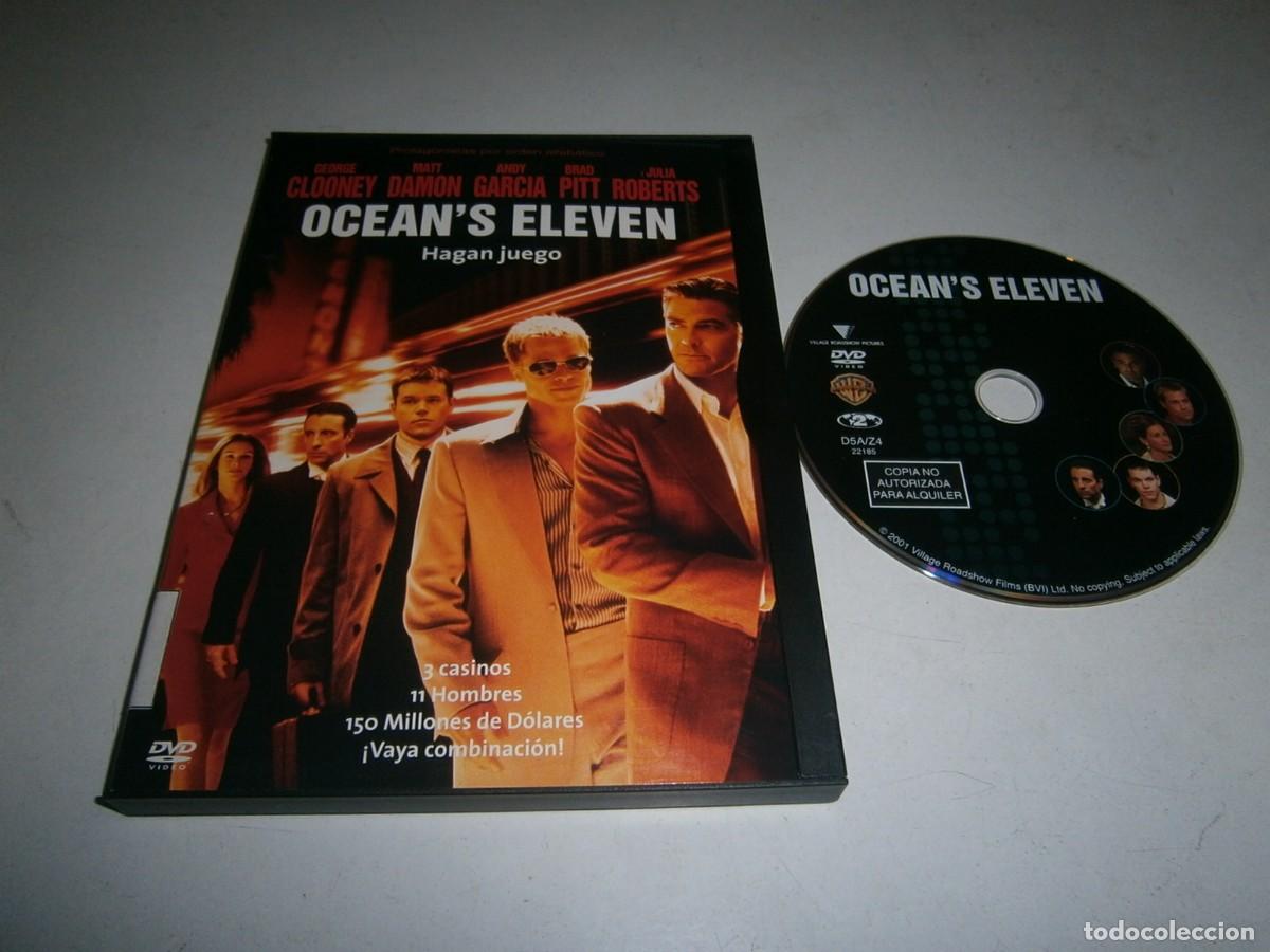 Cine: OCEAN'S ELEVEN DVD GEORGE CLOONEY MATT DAMON