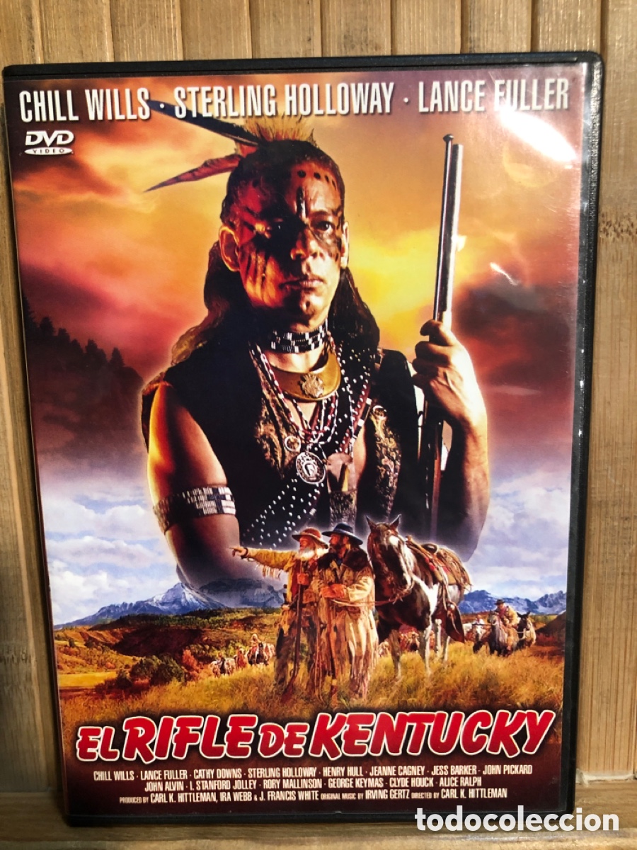 Cine: El rifle de Kentucky DVD SEMINUEVO