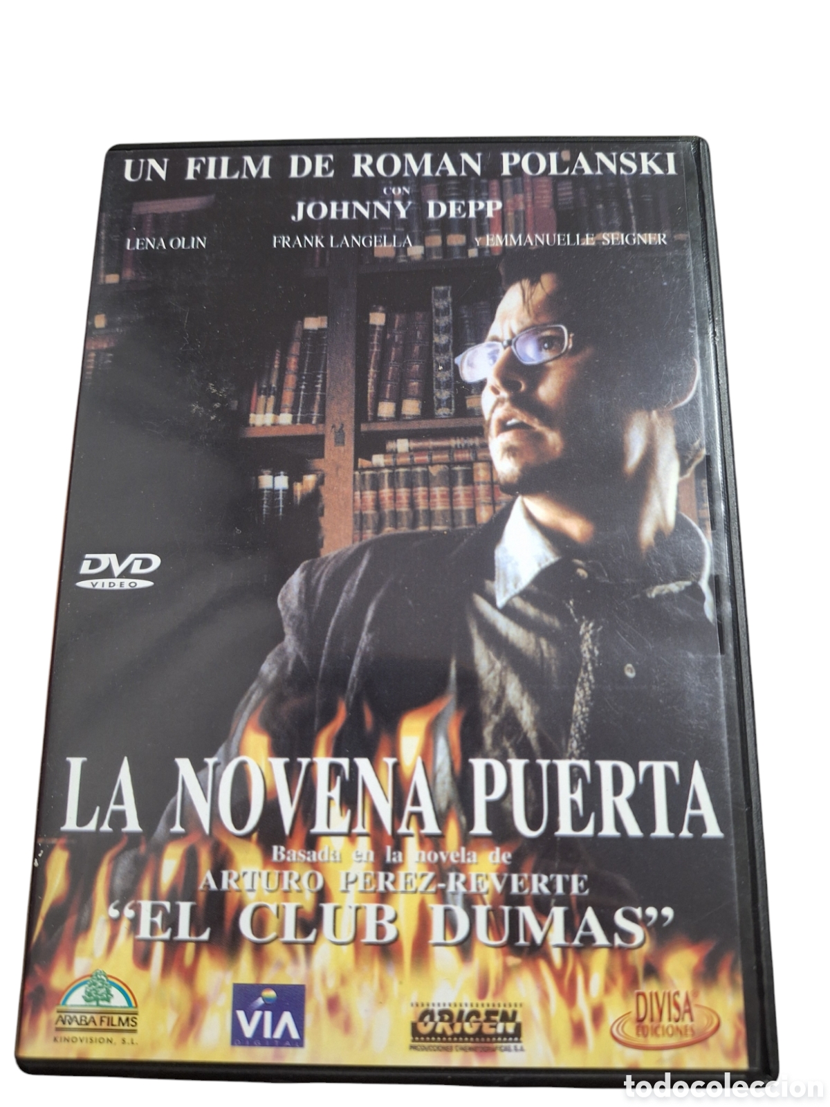 Cinema: S524 la novena puerta DVD SEGUNDAMANO