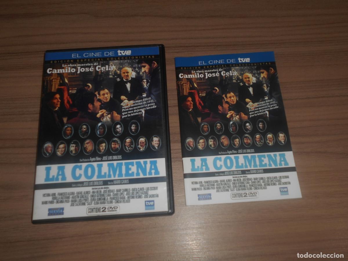 Cine: LA COLMENA Edicion Especial DVD + LIBRO 34 Pag. de MARIO CAMUS Victoria Abril ANA BELEN Como NUEVA