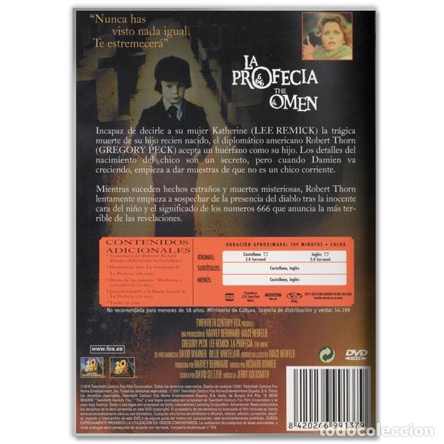 Cine: LA PROFEC&Iacute;A DVD (Terror) - Foto 2