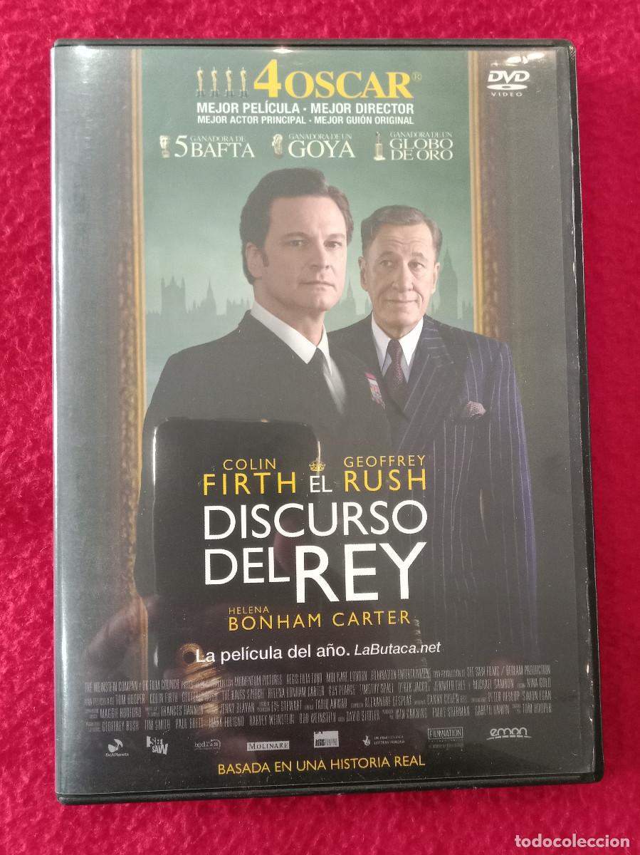 Cinema: El Discurso del Rey - Pel&iacute;cula DVD - Drama
