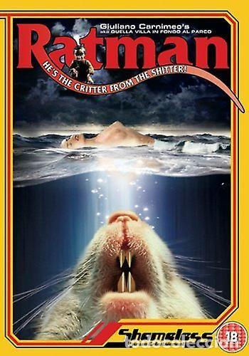 Cine: DVD RATMAN (El hombre rata / Quella Villa in fondo al parco) Horror italiano VO Ingl&eacute;s