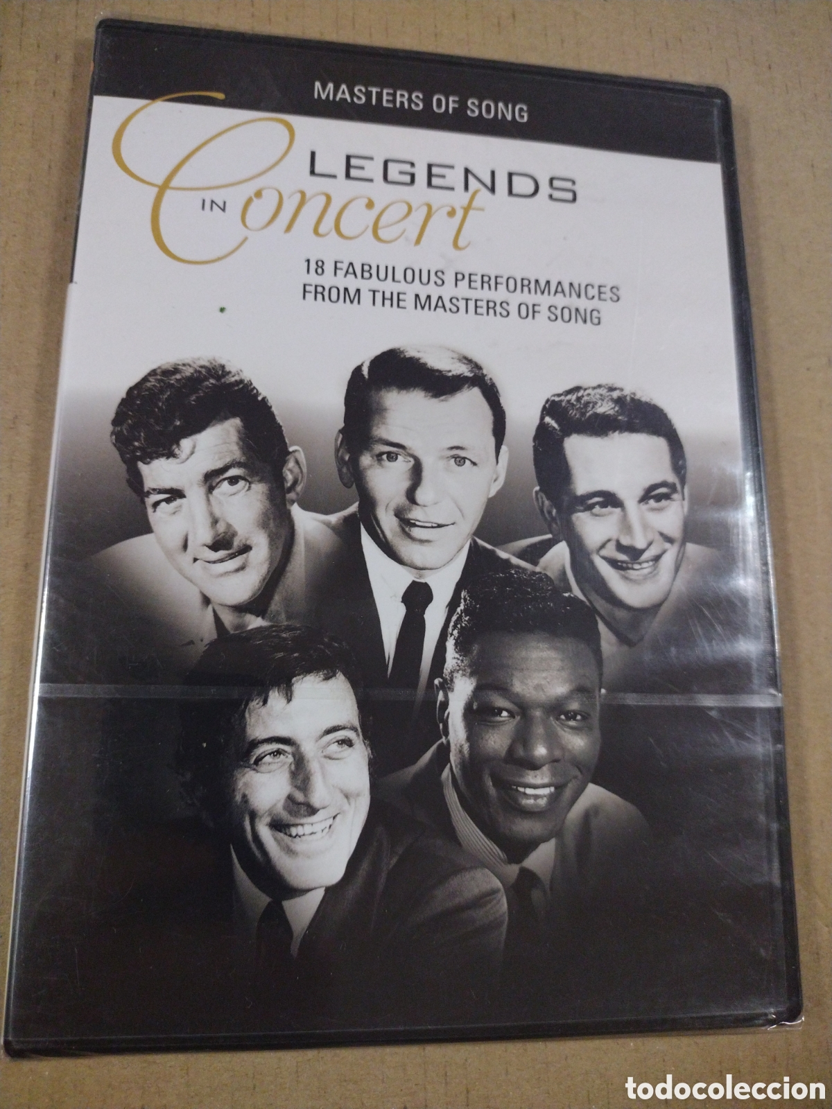Cine: LEGENDS IN CONCERT. DVD. Precintado.