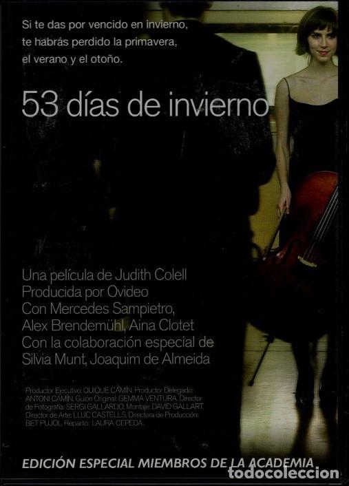Cine: 55 DIAS DE INVIERNO DVD - NO TE DEPRIMAS EN INVIERNO ...O TE PERDERAS LA PRIMAVERA Y EL VERANO...