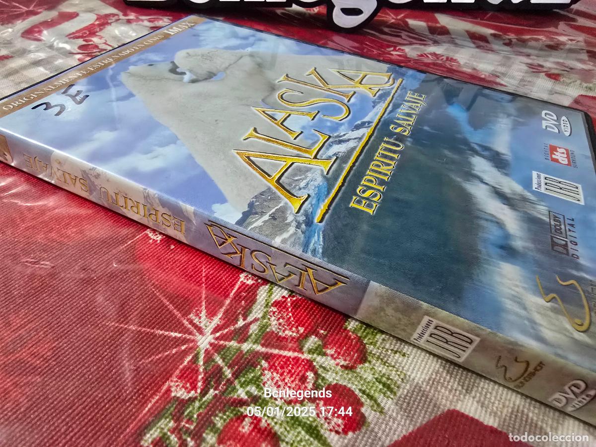 Cine: ALASKA ESPIRITU SALVAJE ORIGINALMENTE ESTRENADO EN CINES IMAX DVD DOCUMENTAL R
