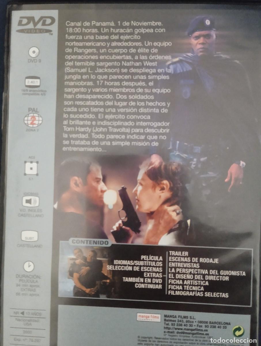 Cine: BASIC. DVD. JOHN TRAVOLTA - Foto 2