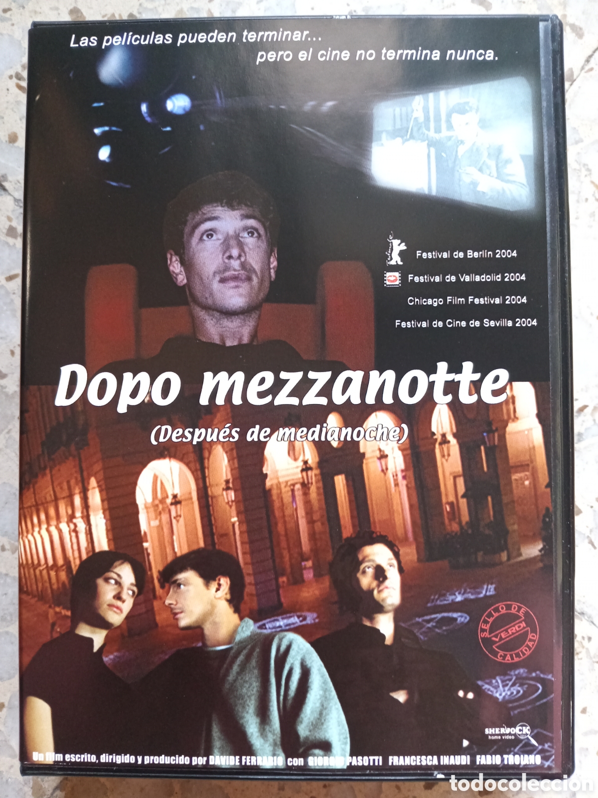 Cine: DVD DESPUES DE MEDIANOCHE DOPO MEZZANOTTE DAVIDE FERRARIO