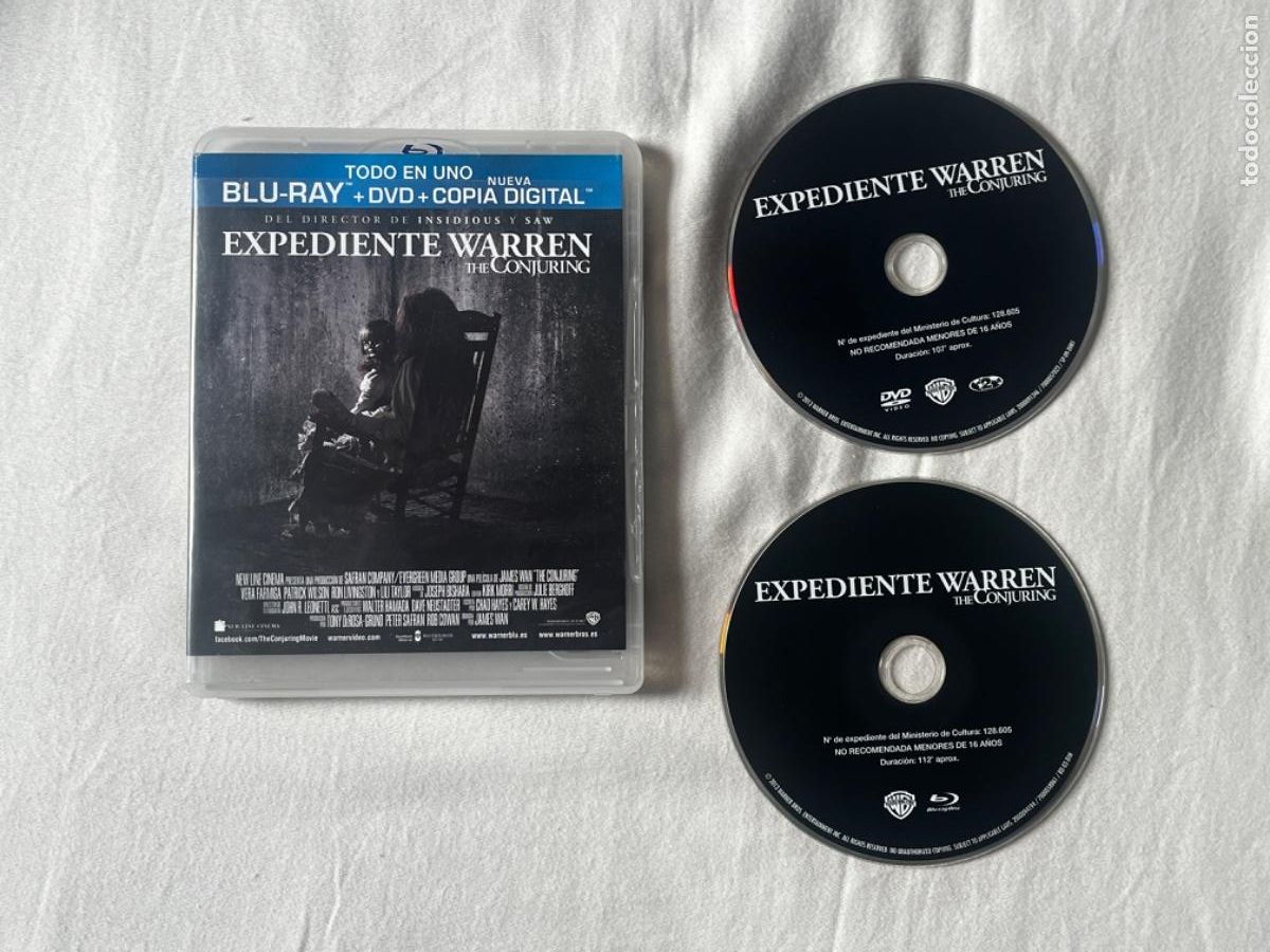 Kino: DVD1. EXPEDIENTE WARREN THE CONJURING DVD+ BLURAY