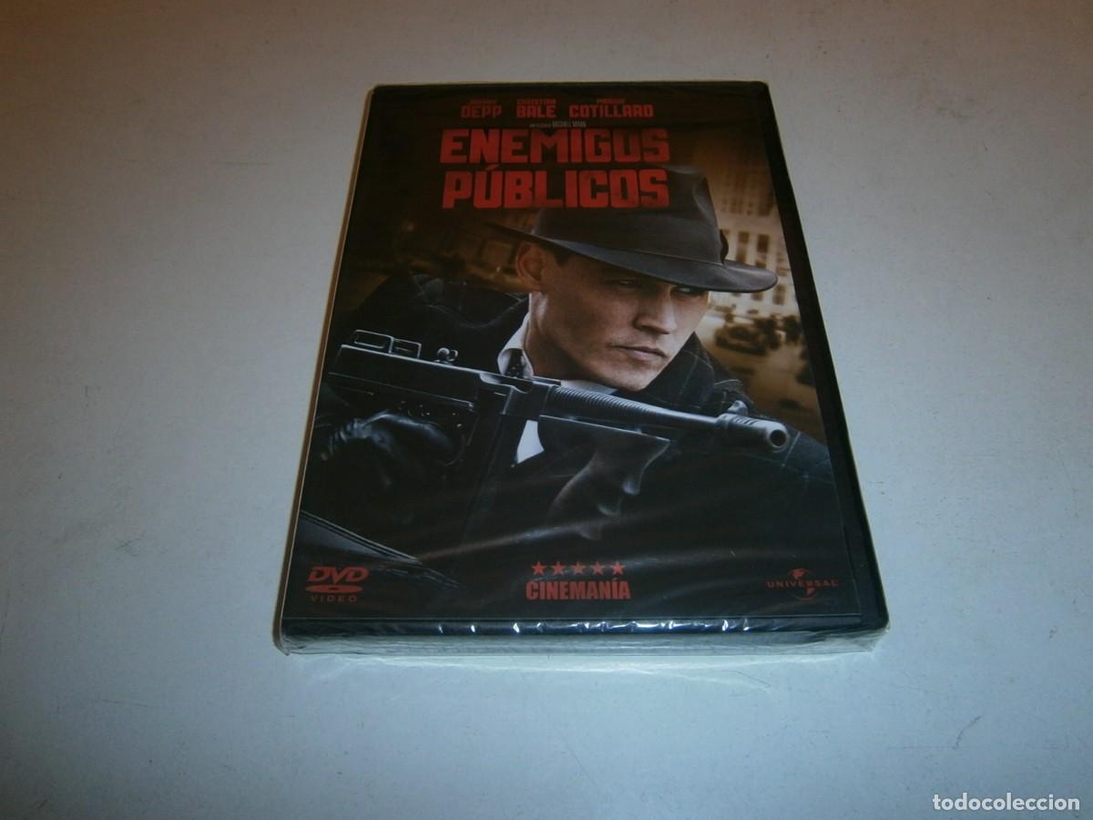Cinema: ENEMIGOS PUBLICOS DVD NUEVO PRECINTADO JOHNNY DEEP CHRISTIAN BALE MARION COTILLARD