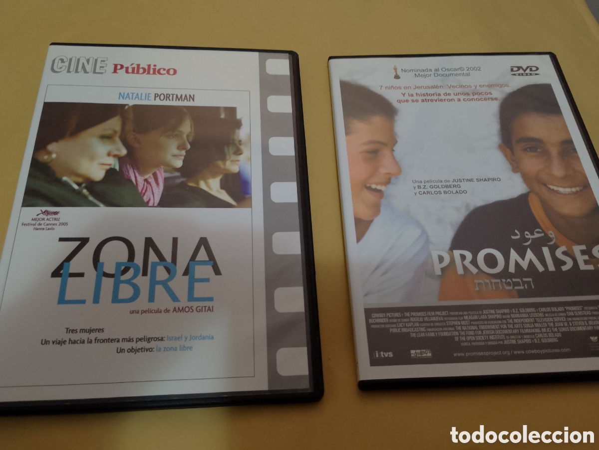 Cinema: 2 DVDs. Promises + Zona Libre. Ambas sobre el conflicto palestino-israel&iacute;.