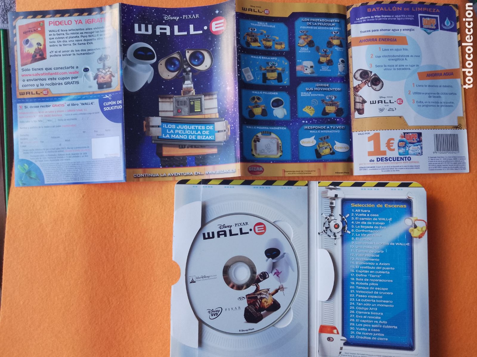 Cine: WALL-E - DISNEY PIXAR - DVD - Foto 2
