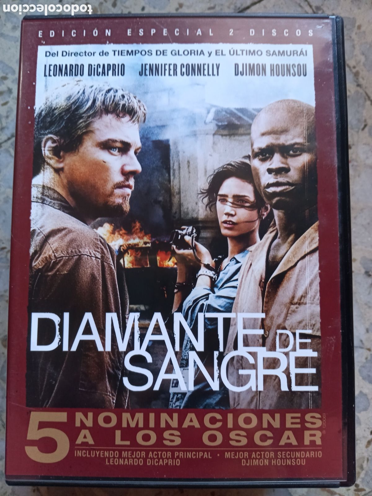 Cin&eacute;ma: DVD DIAMANTES DE SANGRE LEONARDO DICAPRIO EDICION 2 DVD