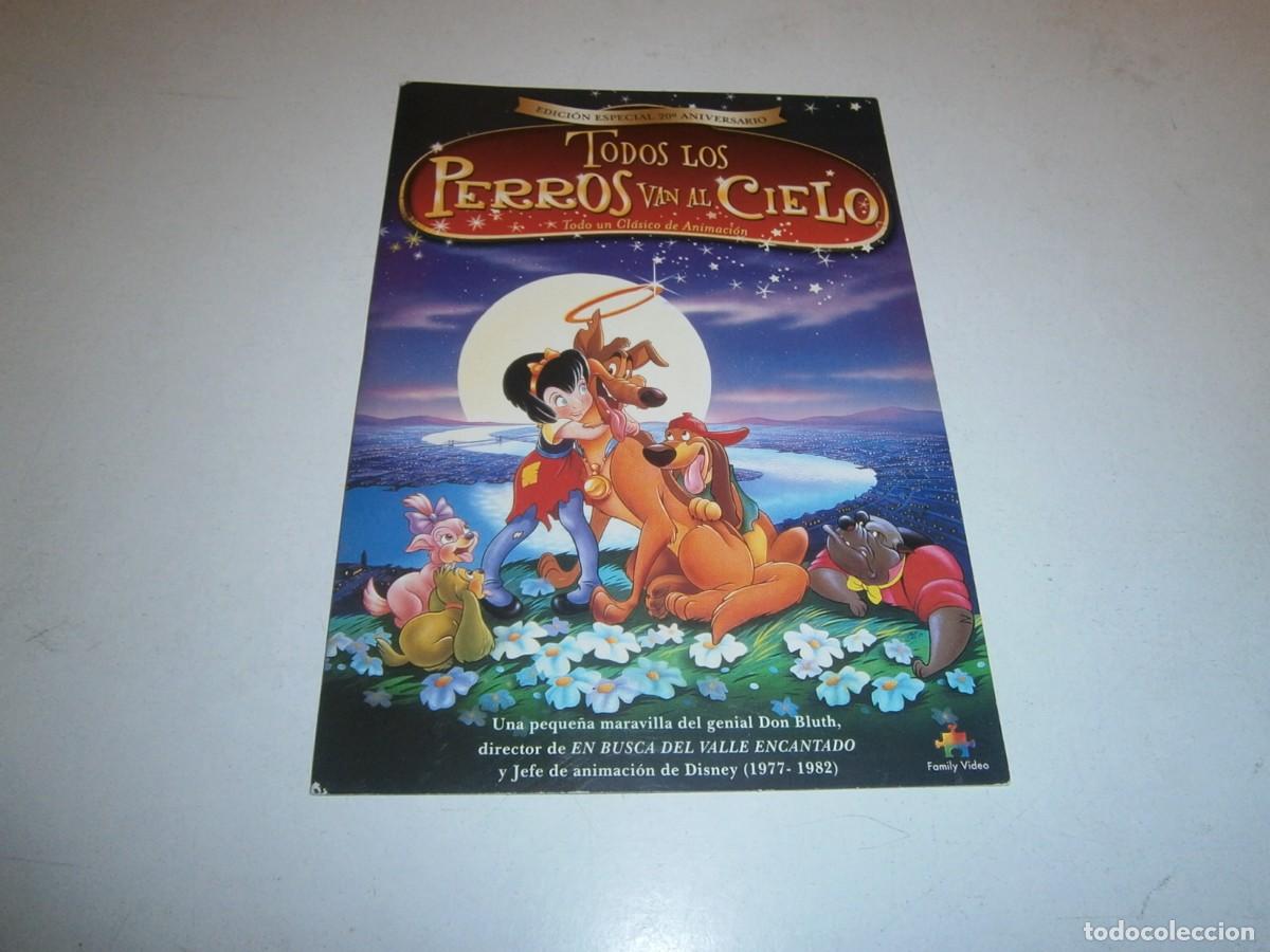 Cinema: TODOS LOS PERROS VAN AL CIELO DVD EDICION ESPECIAL 20&ordf; ANIVERSARIO