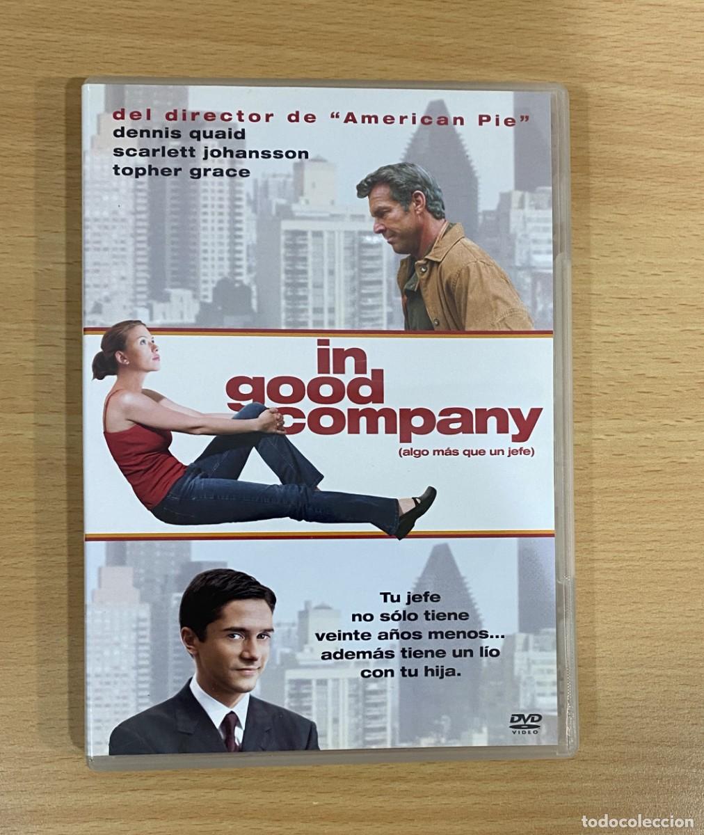 Cin&eacute;ma: DVD CINE COMEDIA CON SCARLETT JOHANSSON - IN GOOD COMPANY / ALGO M&Aacute;S QUE UN JEFE (2004)