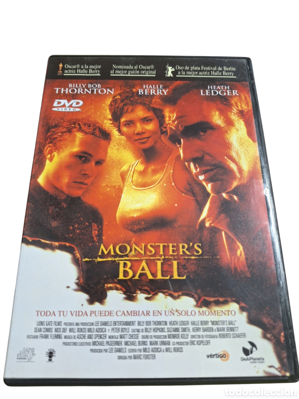 Cin&eacute;ma: S542 monster's ball DVD SEGUNDAMANO